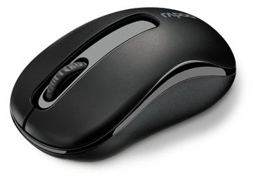 Rapoo M10 PLUS - Maus - optisch - 3 Tasten - kabellos - Schwarz von LumaTech