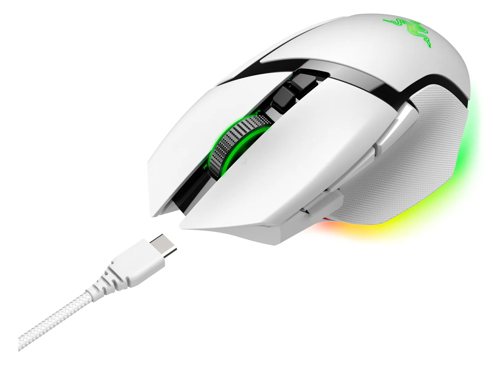 Razer Basilisk V3 pro - Maus - ergonomisch - Für Rechtshänder - optisch - 11 Tasten - kabellos, kabelgebunden, Ansicht 2
