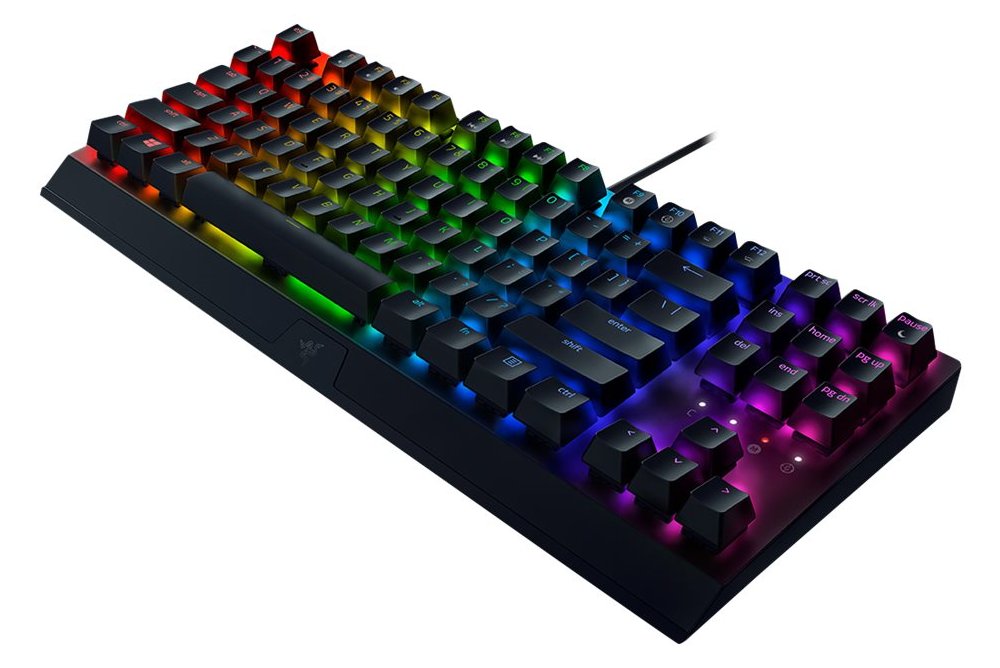 Razer BlackWidow V3 Tenkeyless - Tastatur - Hintergrundbeleuchtung - TL: Deutsch, QWERTZ