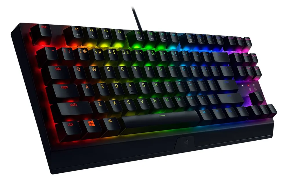 Razer BlackWidow V3 Tenkeyless - Tastatur - Hintergrundbeleuchtung - TL: Deutsch, QWERTZ, Ansicht 4