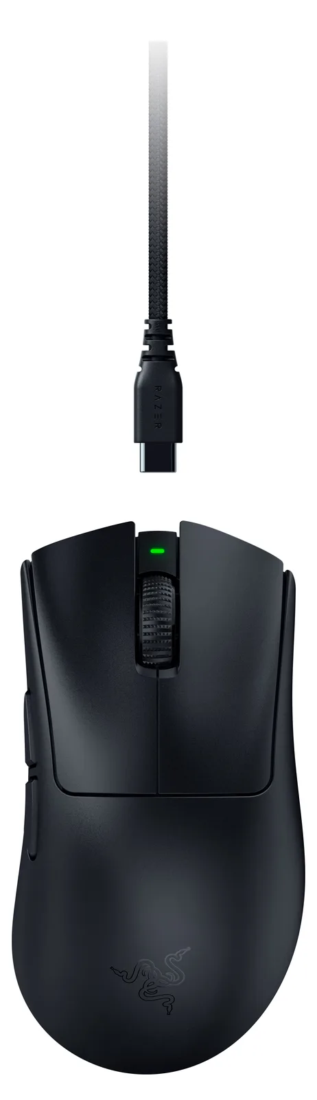Razer DeathAdder V4 Pro - Maus - ergonomisch - Schwarz, Ansicht 3