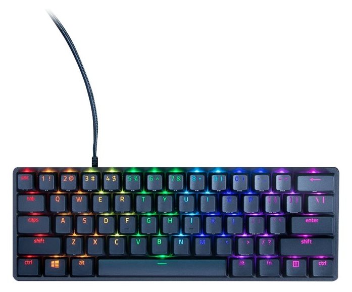 Razer Huntsman Mini - Tastatur - Hintergrundbeleuchtung - TL: Deutsch, QWERTZ