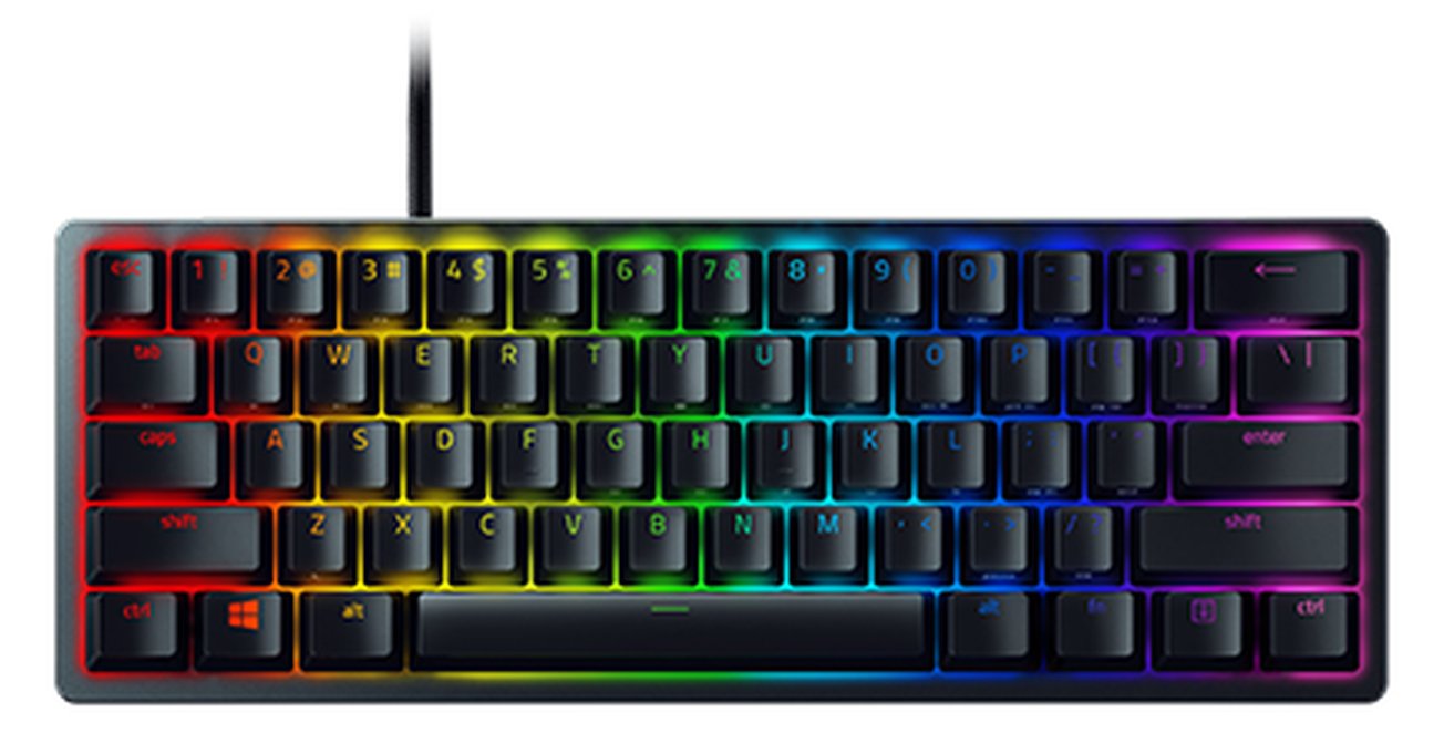 Razer Huntsman Mini - Tastatur - Hintergrundbeleuchtung - TL: Deutsch, QWERTZ