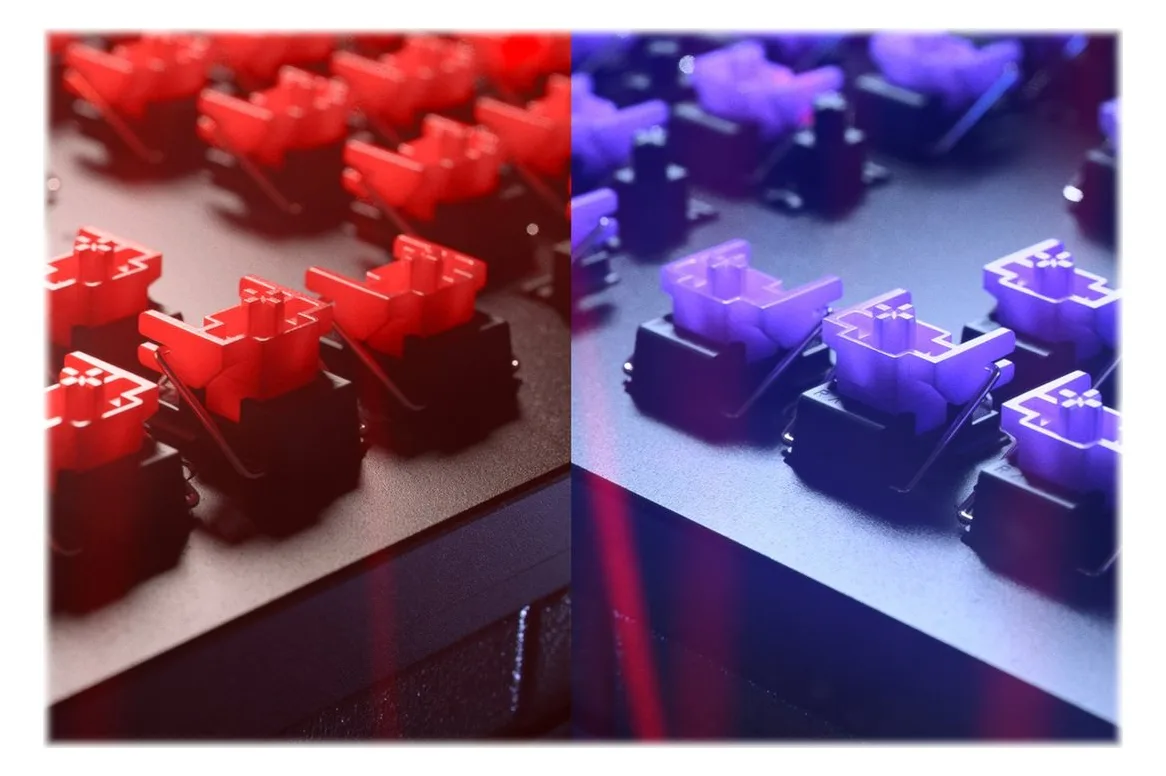Razer Huntsman V2 - Tastatur - Hintergrundbeleuchtung - TL: Deutsch, QWERTZ, Ansicht 3