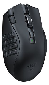Razer Naga V2 HyperSpeed - Maus - ergonomisch - Für Rechtshänder - optisch - 21 Tasten - kabellos - Bluetooth von LumaTech