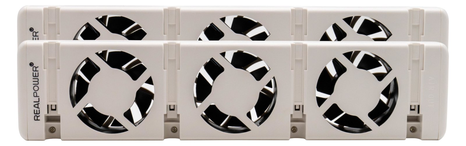 RealPower Heizungslüfter HL-2.2er Set mit 3 Ventilatoren von LumaTech
