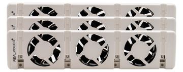 RealPower Heizungslüfter HL-3.3er Set mit 3 Ventilatoren von LumaTech