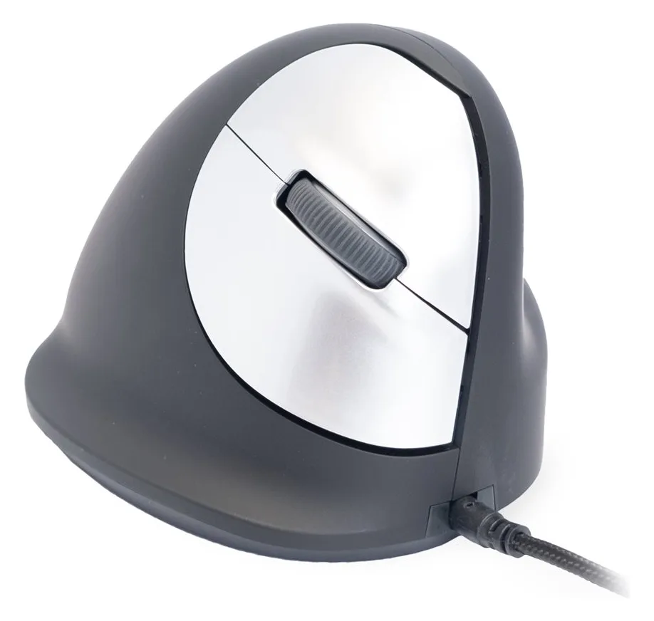 R-Go HE Mouse Ergonomische Maus, Groß (über 185mm), rechtshändig, drahtgebundenen, Ansicht 2