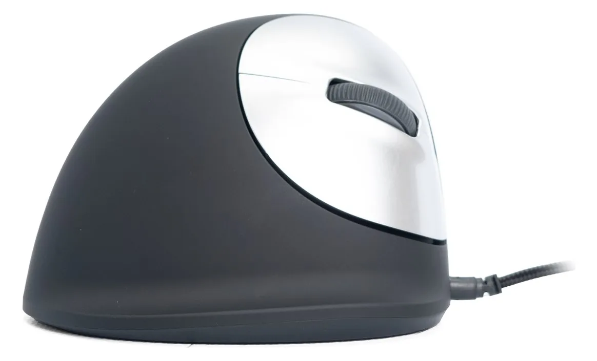 R-Go HE Mouse Ergonomische Maus, Mittel (165-195mm) - 1,82 m Rechts, Ansicht 2