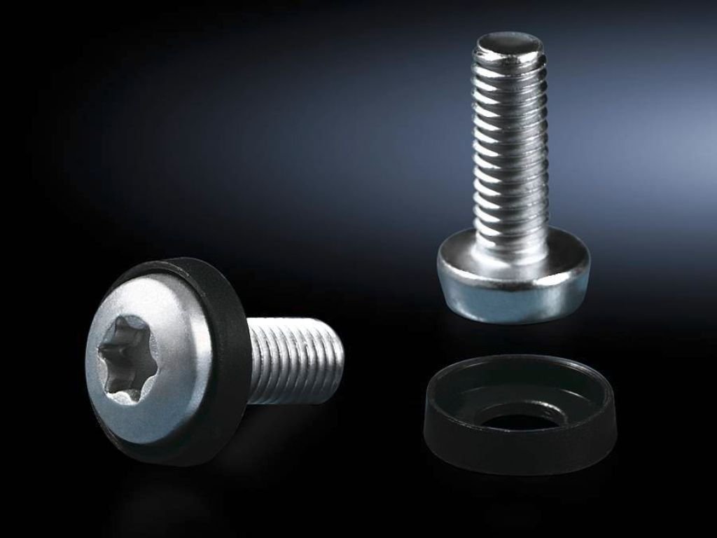 Rittal DK Multi-tooth screw M5x16 - Schrauben und Unterlegscheiben für Rack (Packung mit 50) von LumaTech