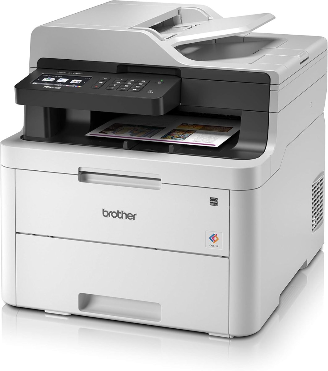Brother MFC-L3710CW Multifunktionsdrucker (WLAN, USB 2.0, 512 MB, 800 MHz, 18 ppm, 400 W), Weiß — Bild 3