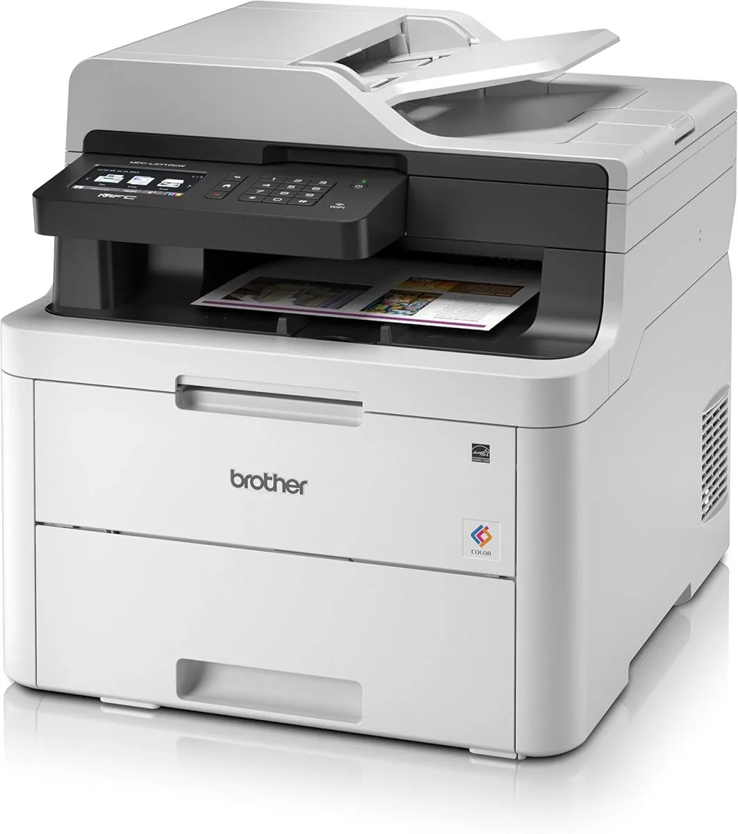Brother MFC-L3710CW Multifunktionsdrucker (WLAN, USB 2.0, 512 MB, 800 MHz, 18 ppm, 400 W), Weiß — Bild 3