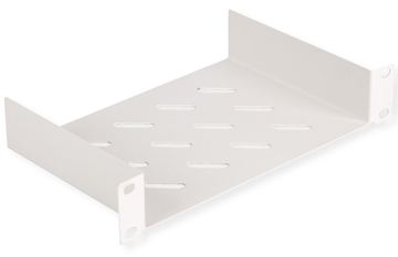 ROLINE 10 Zoll Fachboden 1 HE 150 T grau von LumaTech