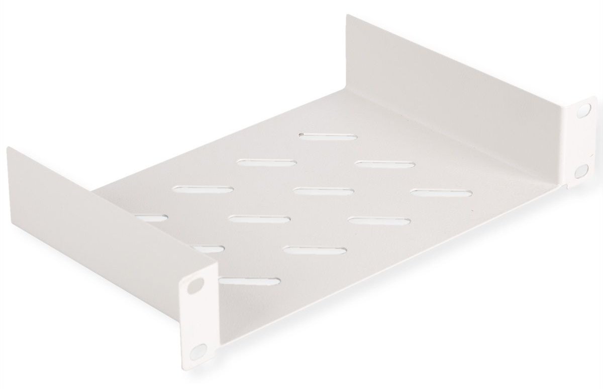 ROLINE 10 Zoll Fachboden 1 HE 150 T grau von LumaTech