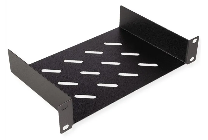 ROLINE 10 Zoll Fachboden 1 HE 150 T schwarz, Ansicht 2