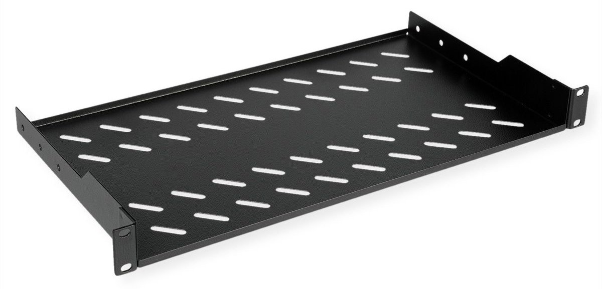 ROLINE 19 Zoll Fachboden 1 HE 250 T 15 kg schwarz
