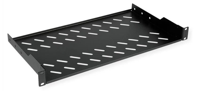 ROLINE 19 Zoll Fachboden 1 HE 250 T 15 kg schwarz, Ansicht 2