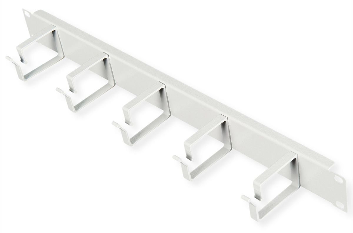 ROLINE 19 Zoll Rangierpanel 1 HE 40x60mm grau von LumaTech