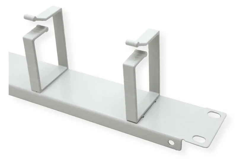 ROLINE 19 Zoll Rangierpanel 1 HE 40x60mm grau, Ansicht 3