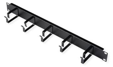 ROLINE 19 Zoll Rangierpanel 1 HE 40x60mm schwarz von LumaTech
