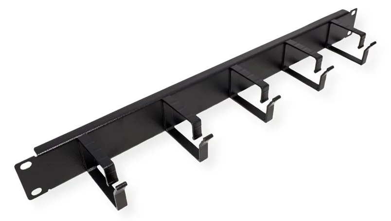 ROLINE 19 Zoll Rangierpanel 1 HE 40x60mm schwarz, Ansicht 2