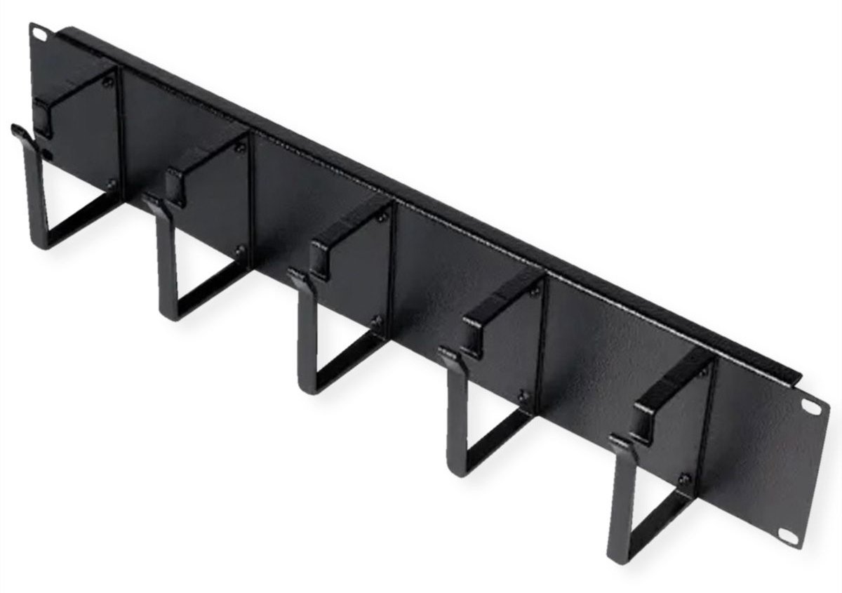 ROLINE 19 Zoll Rangierpanel 2 HE 85x60mm schwarz von LumaTech