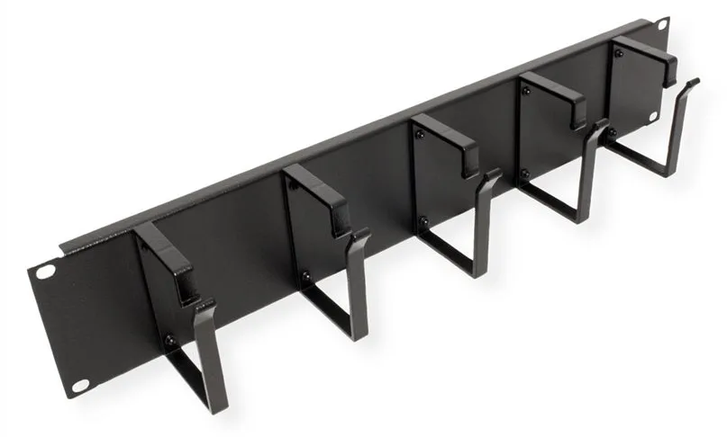 ROLINE 19 Zoll Rangierpanel 2 HE 85x60mm schwarz, Ansicht 2