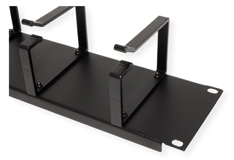 ROLINE 19 Zoll Rangierpanel 2 HE 85x60mm schwarz, Ansicht 3