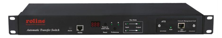 ROLINE Auto-Transferswitch 2x C20 6x C13+ C19