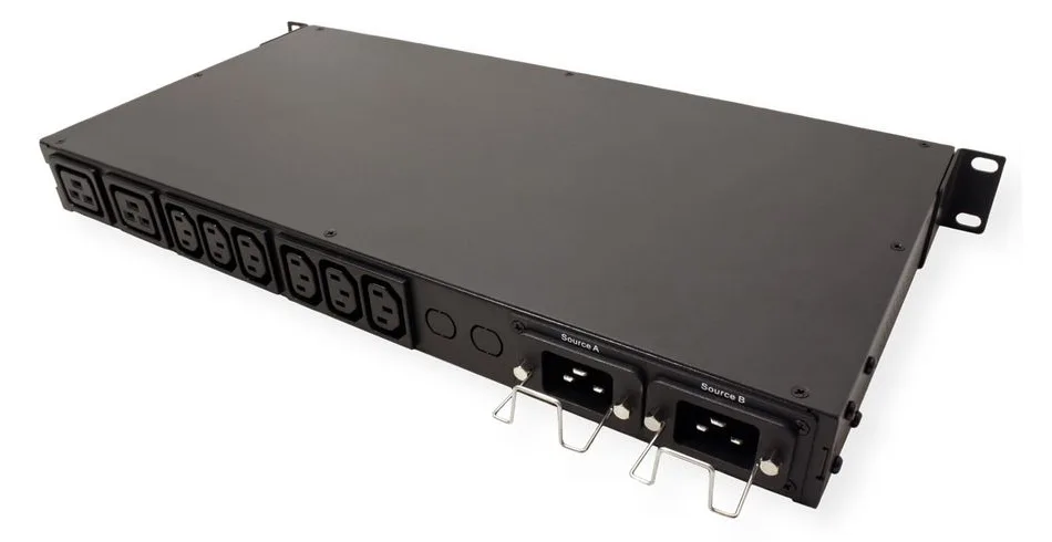 ROLINE Auto-Transferswitch 2x C20 6x C13+ C19, Ansicht 4