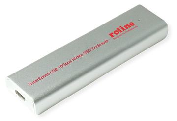ROLINE Externes USB3.2G2 Typ C-Gehäuse fuer M.2 NVME SSD von LumaTech