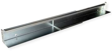 ROLINE Gleitschienen Set tiefenvariabel 350 bis 600mm inkl von LumaTech