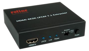 ROLINE HDMI 4K2K Audio Extraktor - HDMI-Audiosignal-Extractor von LumaTech