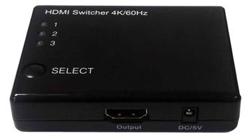 ROLINE HDMI Switch - Video/Audio-Schalter - 3 x HDMI von LumaTech