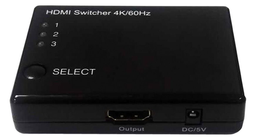 ROLINE HDMI Switch - Video/Audio-Schalter - 3 x HDMI