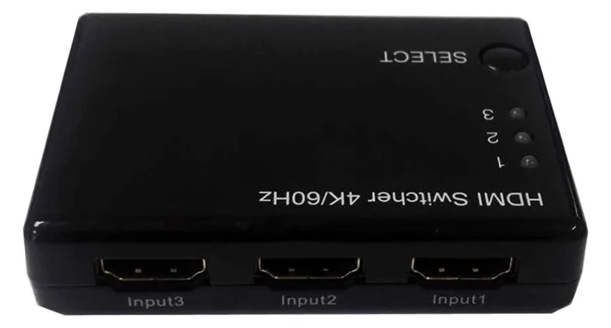 ROLINE HDMI Switch - Video/Audio-Schalter - 3 x HDMI, Ansicht 4