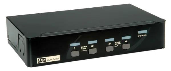 ROLINE KVM Switch - KVM-/Audio-/USB-Switch - 4 x KVM/Audio/USB, Ansicht 2