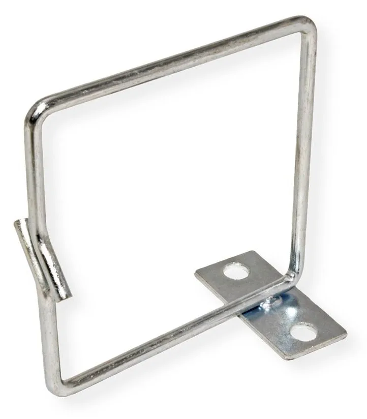 ROLINE Metallkabeloese vertikal 80x80mm Öffnung seitlich Befestigung, Ansicht 3