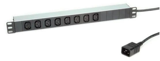 ROLINE Stromverteilungseinheit (Rack - einbaufähig) - 3600 Watt - Eingabe, Eingang IEC 60320 C20 16A, Ansicht 2
