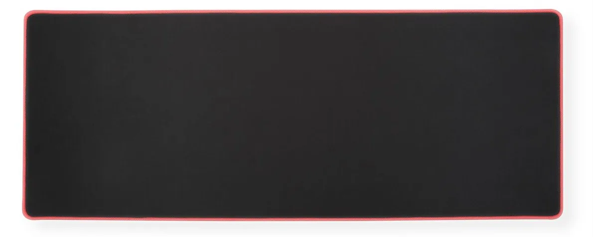 ROLINE Tastatur und Mauspad - Schwarz, Rot, Ansicht 4