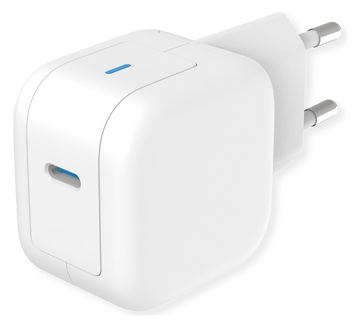 ROLINE USB Ladegeraet 20W 1x USB-C-Port PD GaN weiß von LumaTech