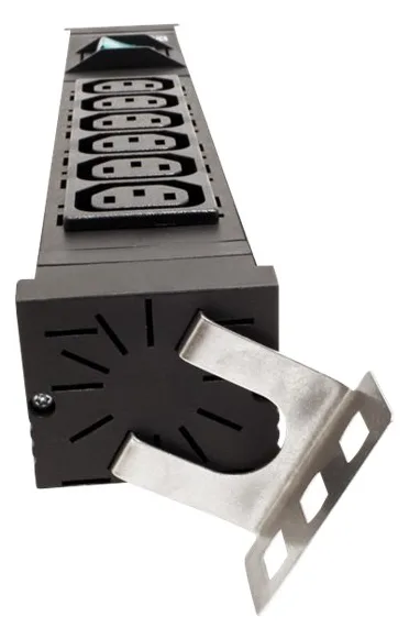 ROTRONIC-SECOMP BACHMANN - Steckdosenleiste - Eingabe, Eingang IEC 60320 C14 - Ausgangsanschlüsse: 6 (IEC 60320 C13), Ansicht 3