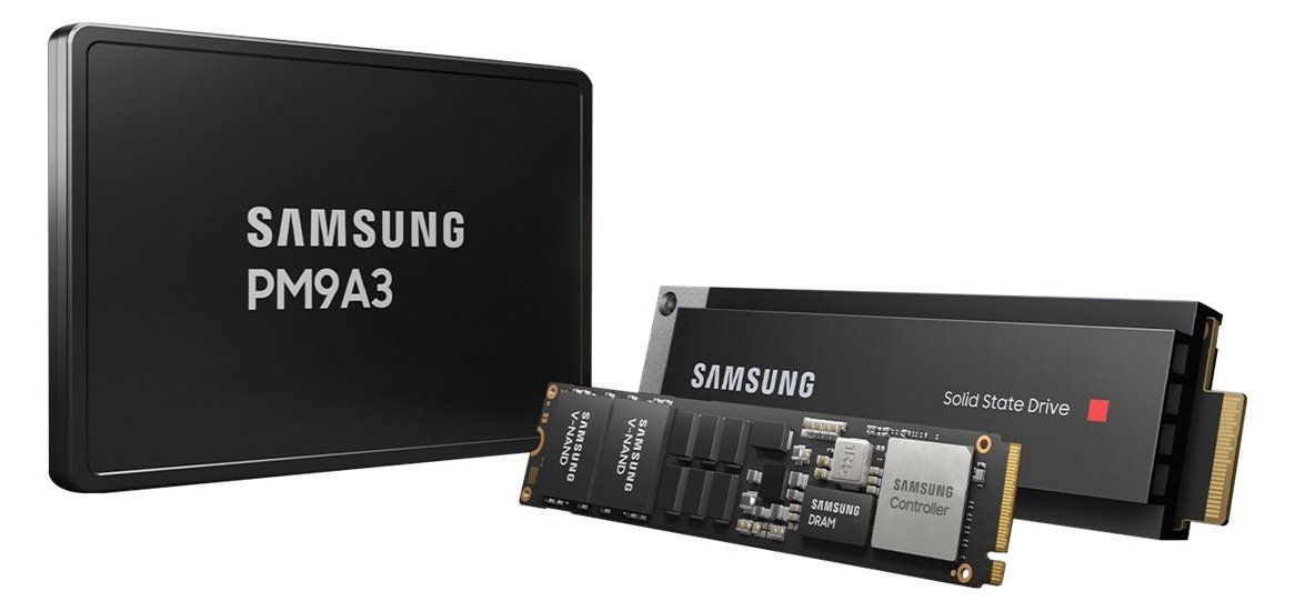Samsung PM9A3 MZQL21T9HCJR - SSD - 1.92 TB - intern - 2.5 (6.4 cm)