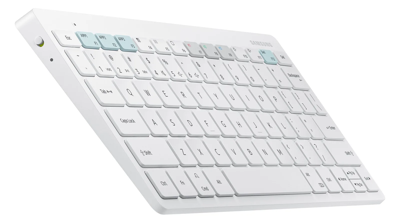 Samsung Smart Keyboard Trio 500 EJ-B3400 - Tastatur - TL: Deutsch, QWERTZ - Weiß, Ansicht 5