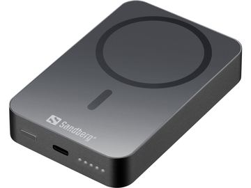 SANDBERG 1000 ALU - Induktive Power Bank - Li - 10000 mAh - 38.5 Wh - 20 Watt - 3 A (24 pin USB-C) von LumaTech
