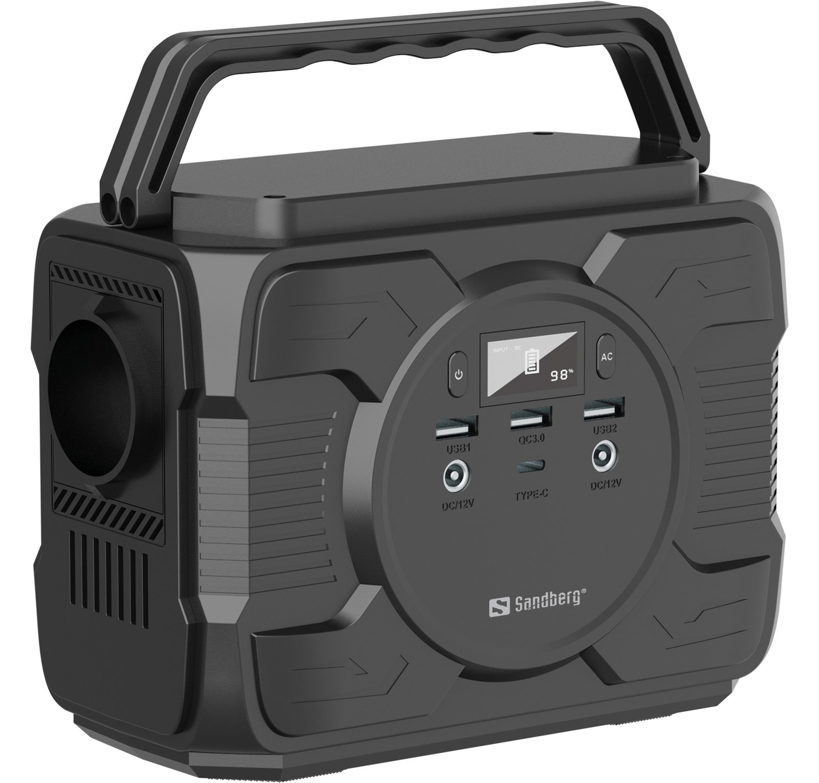 SANDBERG AC 200 - 48000 mAh - 177,6 Wh - 200 W - 200 W - 6 A - 230 V