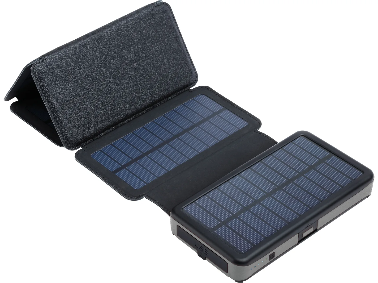 SANDBERG Active 6-Panel - Solar-Powerbank - Li-Pol - 20000 mAh - 74 Wh - 3 A - PD - 3 Ausgabeanschlussstellen, Ansicht 3