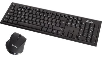 SANDBERG DesktopSet - Tastatur-und-Maus-Set - kabellos - TL: Nordisch, QWERTY von LumaTech