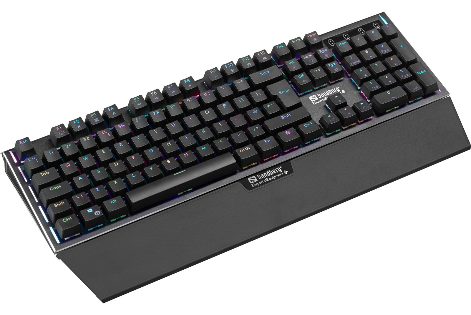 SANDBERG FireStorm - Tastatur - Hintergrundbeleuchtung - TL: Belgisch, AZERTY