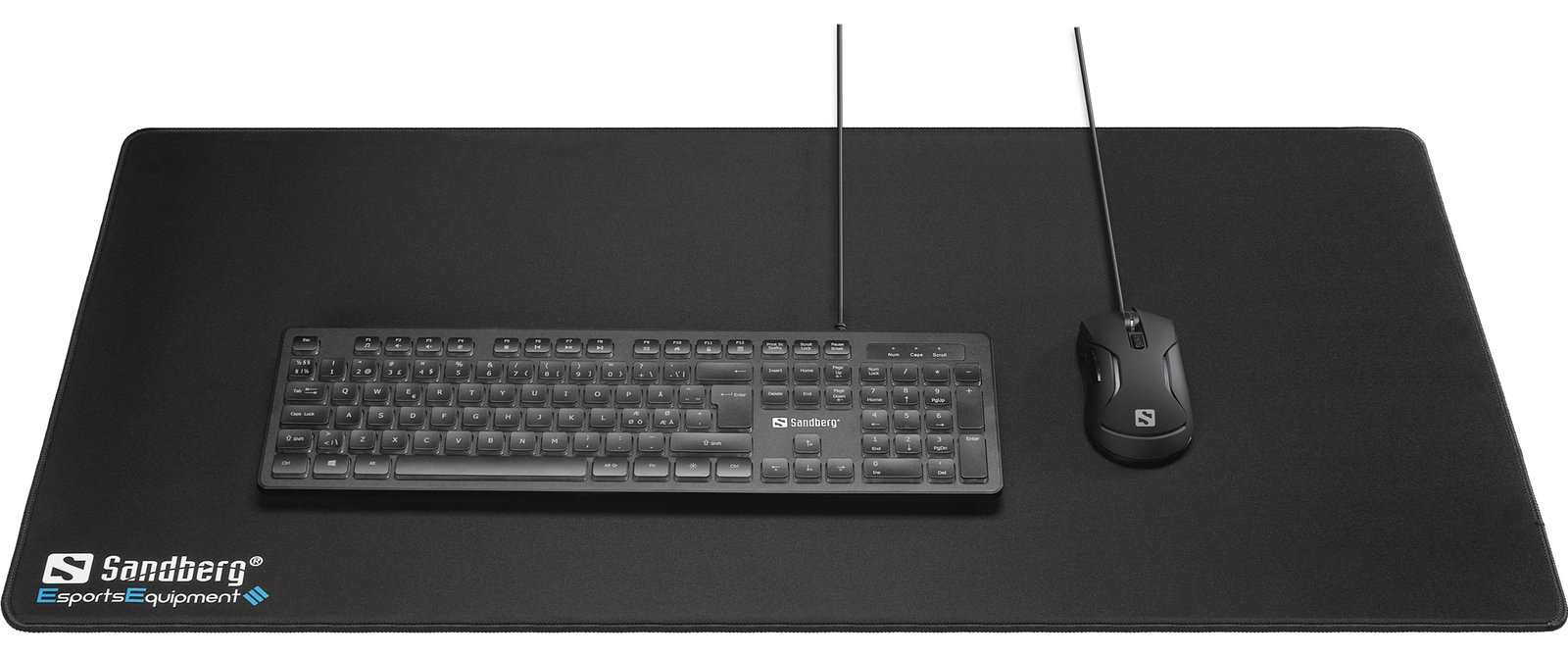 SANDBERG Gamer Desk Pad XXXL - Tastatur und Mauspad